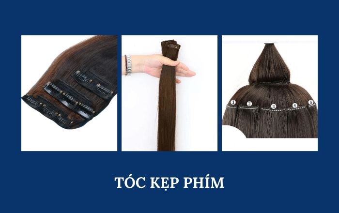 Tóc kẹp phím là gì?