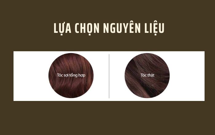 Lựa chọn nguyên liệu
